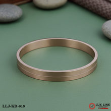Fashion-Forward Design High-Quality Rose Gold Kada for Men - KD - 019