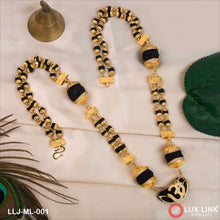 Ek Mukhi With Om Stylish Design Best Quality Gold Plated Mala For Men - ML - 001