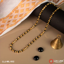 Fashionable Design Gold Plated Rudraksha Mala for Men - ML - 002