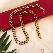 2 Line Lovely Design High-Quality Gold Plated Rudraksha Mala for Men - ML - 003