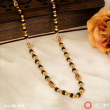 Shivling Trending Design Gold Plated Rudraksha Mala for Men - ML - 008