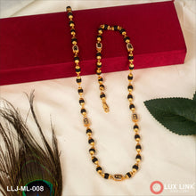 Shivling Trending Design Gold Plated Rudraksha Mala for Men - ML - 008