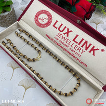 Gorgeous Design Gold Plated Rudraksha Mala For Men - ML - 010