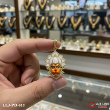 Bajrang Bali Blessing Diamond Design Pendant For Men - PD - 013