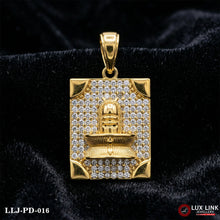 Superior Diamond Shivling Pendant For Men PD -016