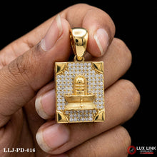 Superior Diamond Shivling Pendant For Men PD -016