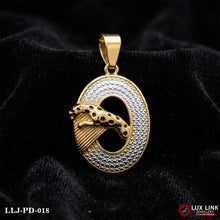 Jaguar With Diamond Extraordinary Design Gold Plated Pendant For Men PD -018
