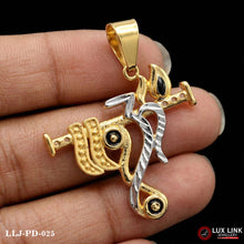 Om With Krishna Flute High-quality Pendant For Men - PD -025