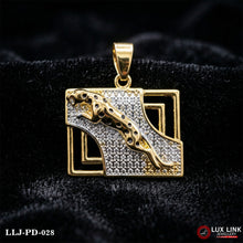 Superior Diamond Jaguar Pendant For Men PD -028