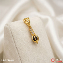 Gold Hanuman Gada Mace Locket For Men PD -029