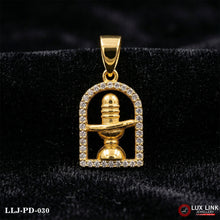 Lord Shiva Diamond Pendant For Men PD -030