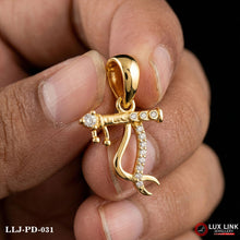 Krishna Flute Diamond Pendant For Men PD -031