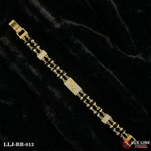 High Qulity Jaguar Logo 2 Line Nice Looking Men Bracelet RB-013