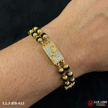 High Qulity Jaguar Logo 2 Line Nice Looking Men Bracelet RB-013