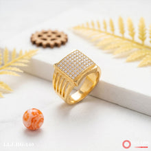 Trending Design Gold Plated Diamond Ring for Men RG -140