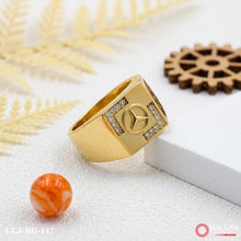 Gold Forming Mercedes Attention-Getting Design Ring for Men RG -147