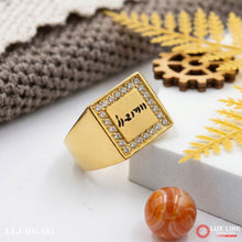 Excellent Design Gold Plated Ram  Ring for Men RG -155