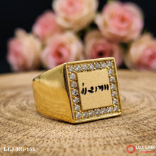 Excellent Design Gold Plated Ram  Ring for Men RG -155