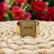 Excellent Design Gold Plated Ram  Ring for Men RG -155