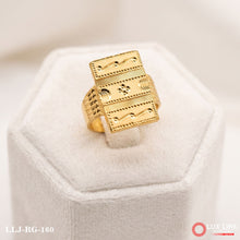 Beautiful Design Premium-Grade Quality Gold Plated Ring for Men RG -160