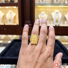 Beautiful Design Premium-Grade Quality Gold Plated Ring for Men RG -162
