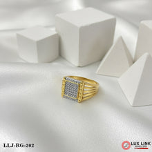 Most Trending Dual Tone Design Ring For Men - RG - 202