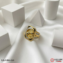 Fabulous Design Gold Plated Ring for Men - RG - 213