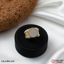 Fabulous Design Gold Plated Ring for Men - RG - 220