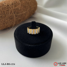 Amazing Design Gold Plated Ring for Men - RG - 224