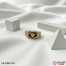 Sophisticated Design Gold Plated Ring for Men - RG - 226